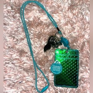 Bath and body works lanyard with hand sanitizer